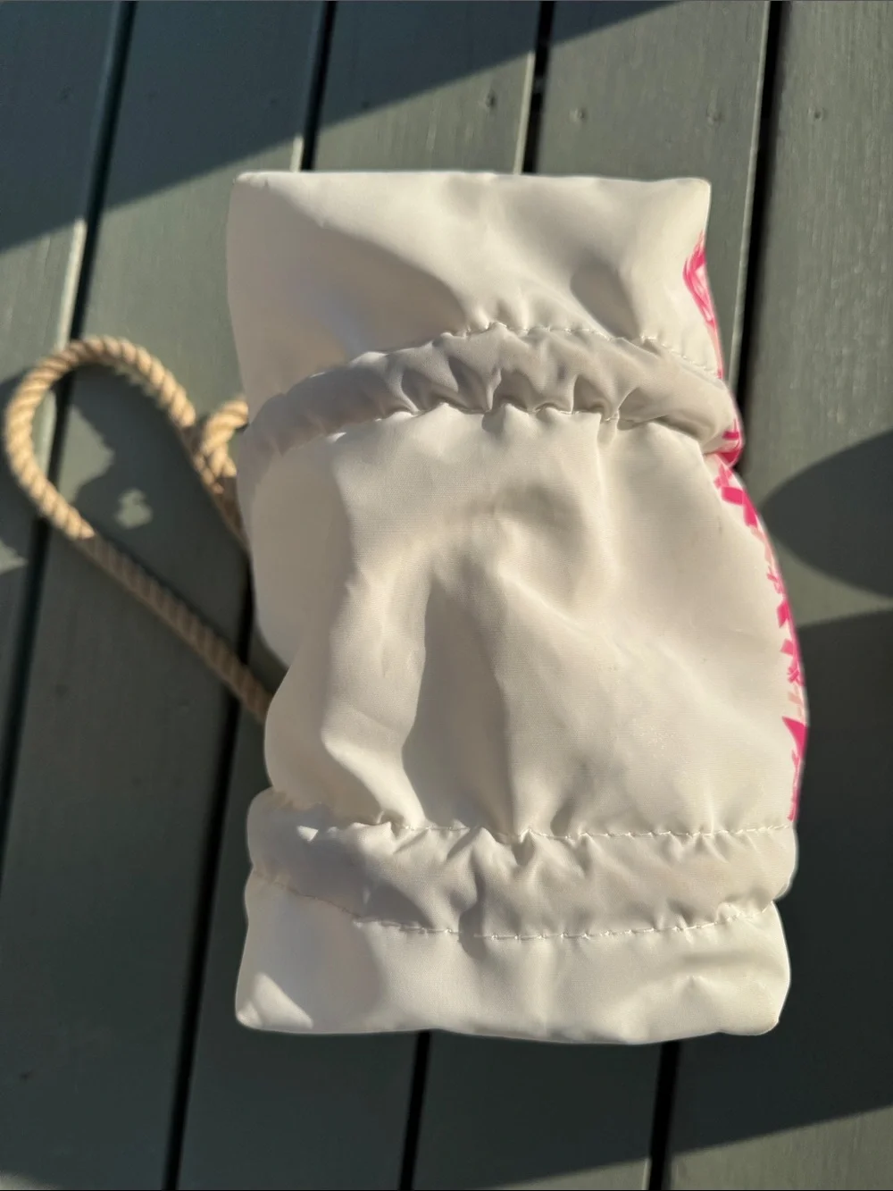 Sea Bags Handbag with Pink Ribbon Anchor